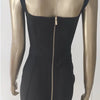 New Arrival Summer Style Sexy Cut Out Button Stretchy Elastic Bandage Dress 2022 Celebrity Designer Evening Party Dress Vestidos