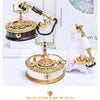 Light Luxury Classic Style Dial Old-fashioned Telephone Music Box Home Desk Porch Home Decoration Living Room Decoration
