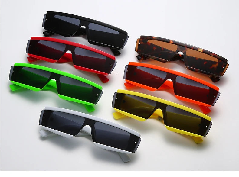 Rimless Square Sunglasses Women Punk Vintage Brand Green Black Shades Sun Glasses Men Trend Female Eyewear Designer Oculos