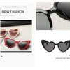 Love Heart Cat Eye Sunglasses Woman Vintage Christmas Gift Black Pink Red Heart Shape Sun Glasses For Woman Uv400