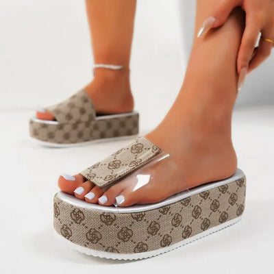 Fujian Origin Sheepskin Pillow Slides Cloud Slippers, Summer Casual Muffin Base Flip Flops With Bow For Women