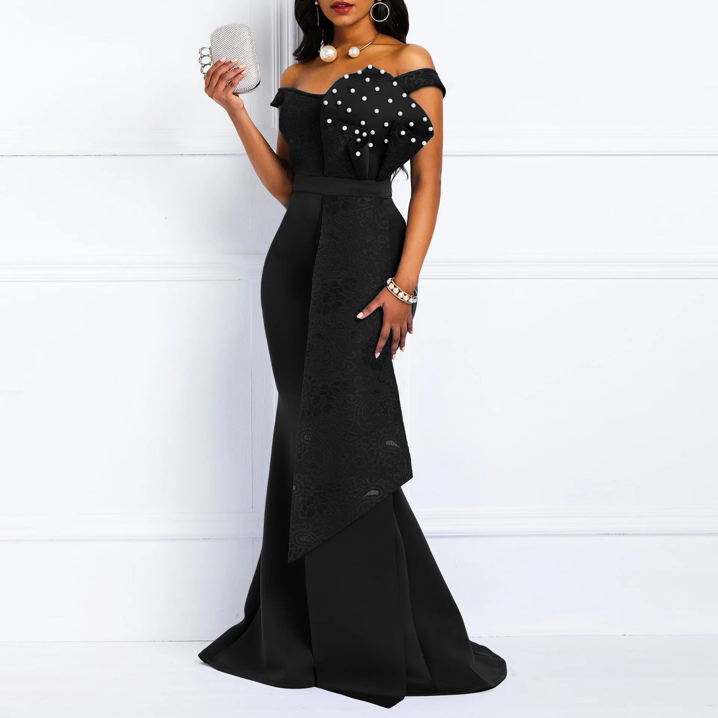 African Dresses for Women 2021 Spring and Autumn African Women Sleeveless Long Dress African Clothes