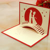3D Pop Up Love Card with Envelope Valentines Day Birthday Anniversary Greeting Cards for Couples Wife Husband Handmade Gifts