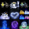 20 40LEDs Copper Wire Fairy Lights Battery Operated LED String Lights Party Wedding Indoor Christmas Decoration Garland Lights