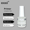oxxi New 15ml Acid-free Primer For Nails Desiccant Hybrid Varnish Permanent Nail Polish Degreasing Base Coat Manicure Set of Gel