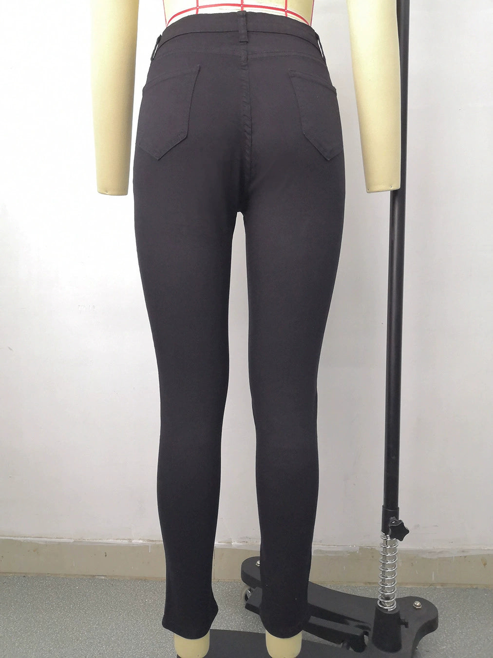 Jeans Large-Size Stretch Denim Skinny Pants