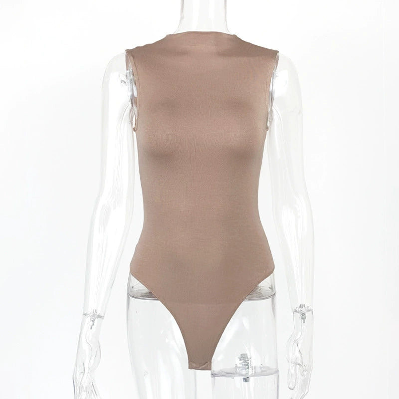 Women's Fashion Ins Style Bottoming T-shirt Sleeveless Tight
