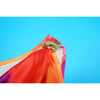 CM.YAYA Women Tie Dye Print Beach Sleeveless V-neck Sashes Sexy Party Club Playsuits Jumpsuit 2025 Summer One Piece Suit Rompers