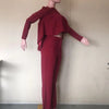 Two Piece Set Women Tracksuit Set Dashiki African Spring Summer Work Elegant Long Sleeve Top Pants Set Party Suit Matching Sets
