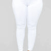 Jeans Large-Size Stretch Denim Skinny Pants