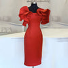 2021 African WOMEN'S Elegant Office OL Dress Female Clothes