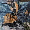 CM.YAYA Oil Painting Printed Women's Set Lace Up Back Crop Top and Pants Suit 2024 Fall Winter Two 2 Piece Sets Outfit Tracksuit