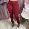 S-3XL Ladies Stretch New Small Leg Pants plus Size Stretch Women's Ankle-Tied Pants