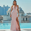 Evening Dress Bling Bling Sequin Sexy Split Prom Dresses