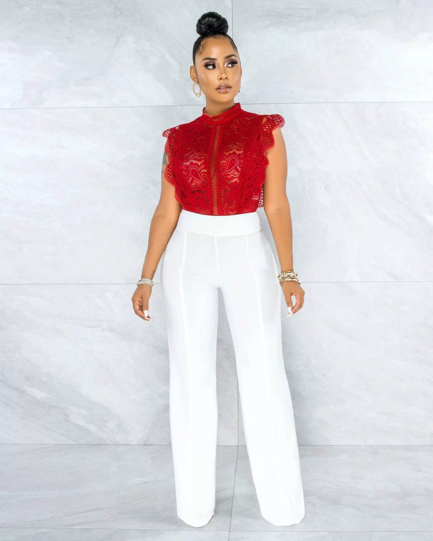 2022 Summer Women's Straight Leg Casual Women's Straight-Leg Pants