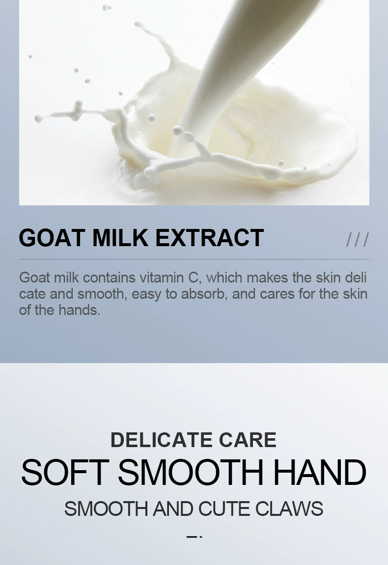 Goat Milk Foot Mask Peeling Feet Exfoliating Socks Crack Foot Mask