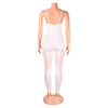 European and American Women's Clothing See-through Sexy Suspender Mesh Jumpsuit