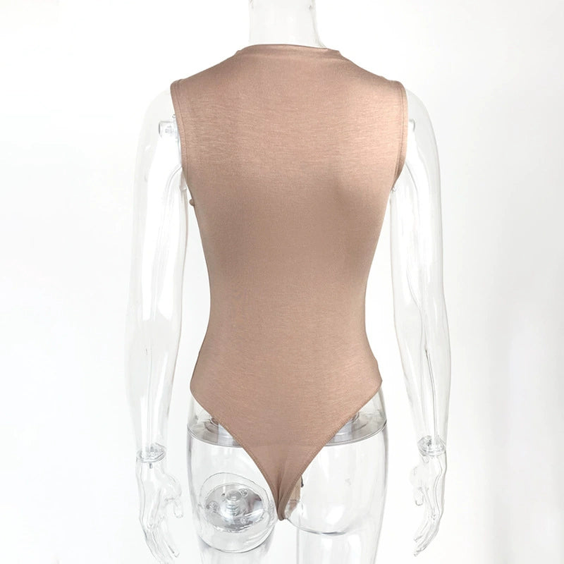 Women's Fashion Ins Style Bottoming T-shirt Sleeveless Tight