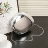 2024 New Arrival Golden Acrylic Shiny Metallic Goose Egg Box Glossy Shell Banquet Glossy Dumpling Hand Holding