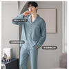 Autumn Pajamas Sets Men Long Sleeve Modal Cotton Thin Teenage Boys' Large Size Spring Outwear Home Cloth Suit Sleepwear Male