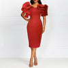 2021 African WOMEN'S Elegant Office OL Dress Female Clothes