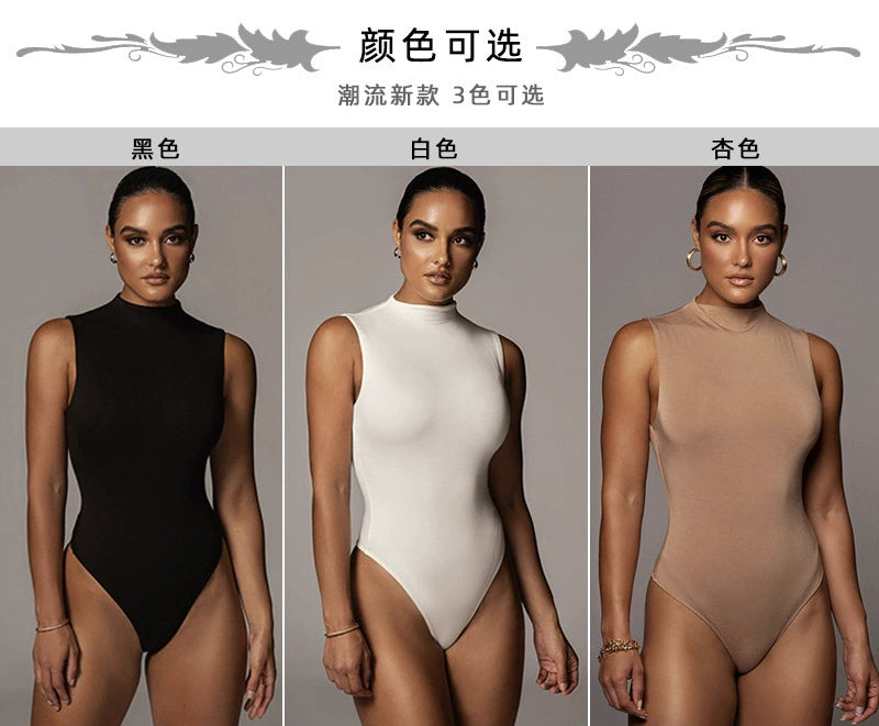Women's Fashion Ins Style Bottoming T-shirt Sleeveless Tight