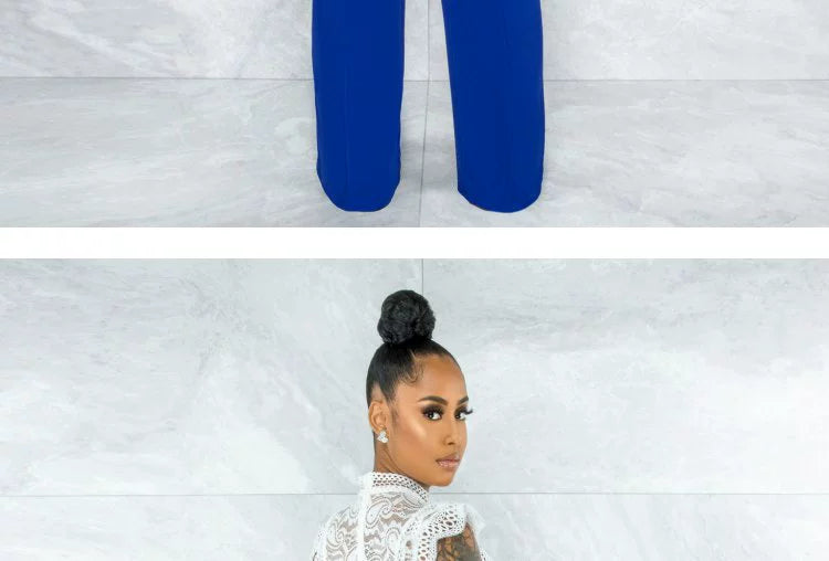 2022 Summer Women's Straight Leg Casual Women's Straight-Leg Pants