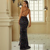 Evening Dress Bling Bling Sequin Sexy Split Prom Dresses