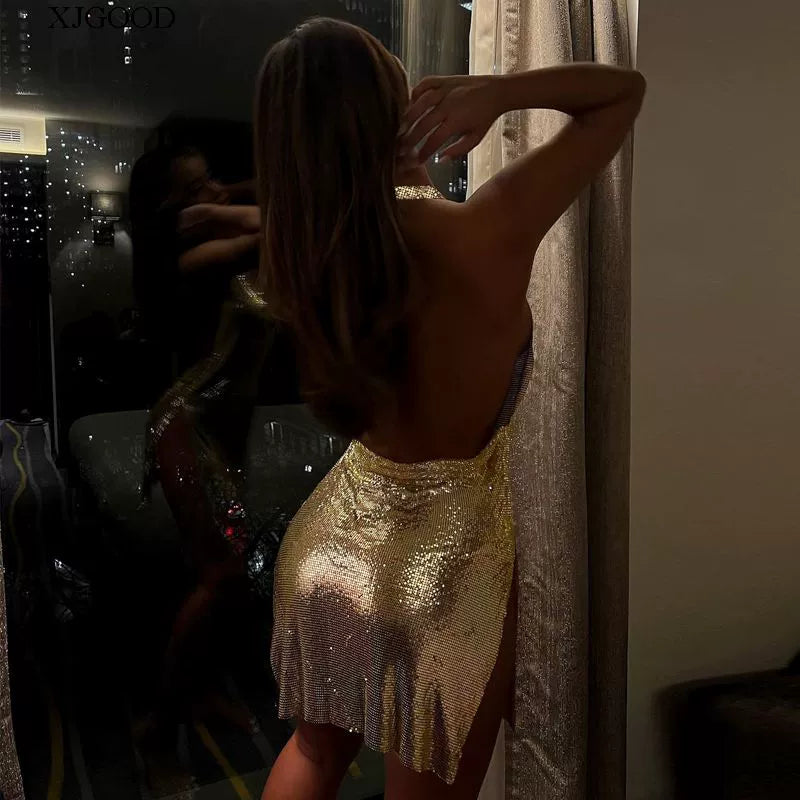Backless Bodycon Sexy Streetwear Party Club Festival Dress