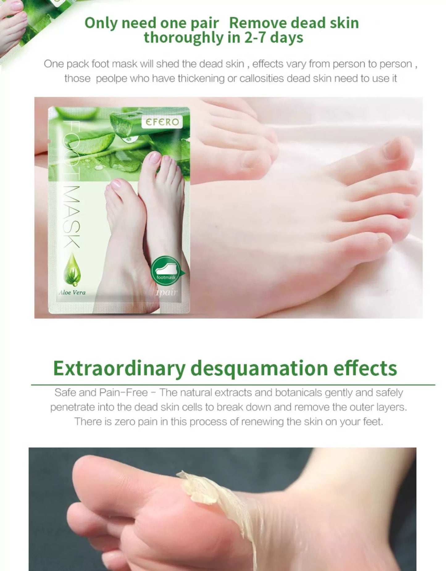 Lavender Foot Mask Exfoliating Socks 1 Pairs Lavender Foot Mask Exfoliating