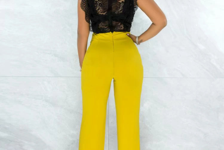2022 Summer Women's Straight Leg Casual Women's Straight-Leg Pants