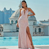 Evening Dress Bling Bling Sequin Sexy Split Prom Dresses