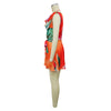 CM.YAYA Women Tie Dye Print Beach Sleeveless V-neck Sashes Sexy Party Club Playsuits Jumpsuit 2025 Summer One Piece Suit Rompers