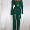 Women's Fashion Elegant Slim Fit Bodysuit Chest Wrap