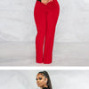 2022 Summer Women's Straight Leg Casual Women's Straight-Leg Pants