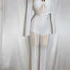 Women's Fashion Elegant Slim Fit Bodysuit Chest Wrap
