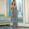 Evening Dress Bling Bling Sequin Sexy Split Prom Dresses