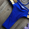 New New Arrival Nylon Triangle Bronzing Patchwork Bikini Lady Sexy Swimwear Swimsuit Export Bikini 8 Colors