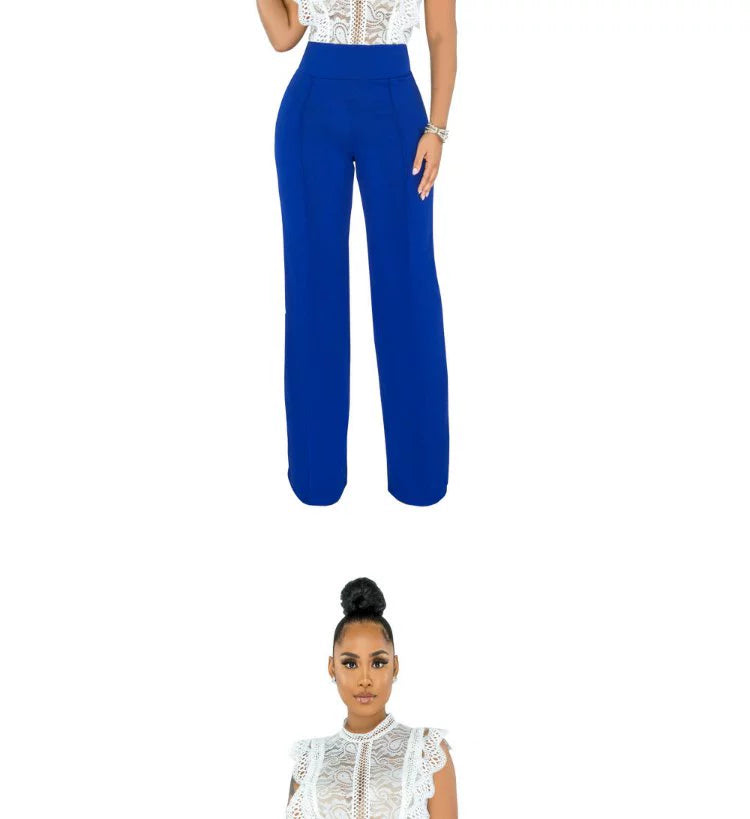 2022 Summer Women's Straight Leg Casual Women's Straight-Leg Pants