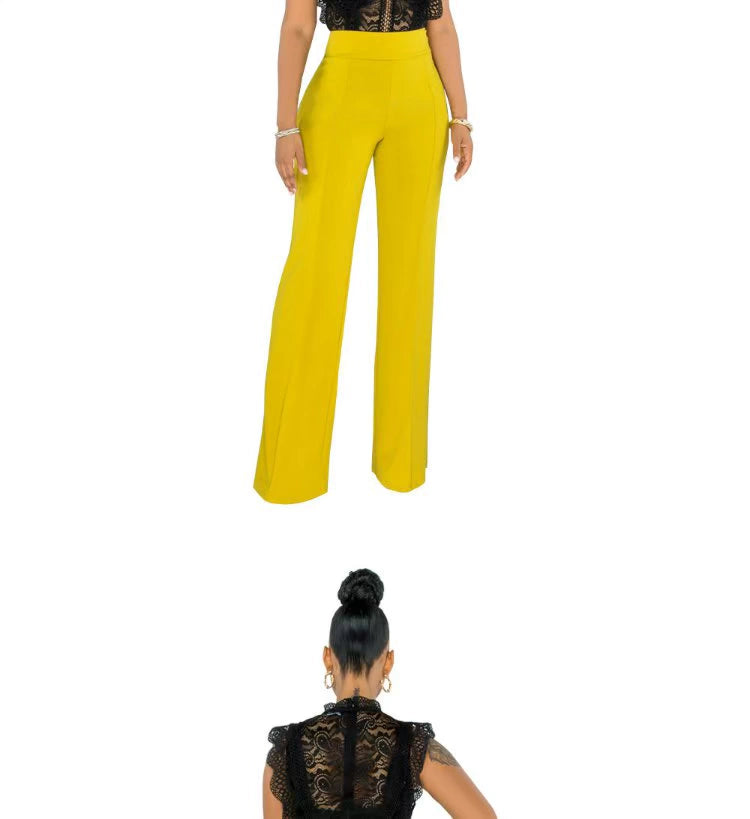 2022 Summer Women's Straight Leg Casual Women's Straight-Leg Pants