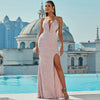 Evening Dress Bling Bling Sequin Sexy Split Prom Dresses