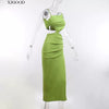 Party Split Maxi Irregular Split Dress Party Irregular Slit Dress