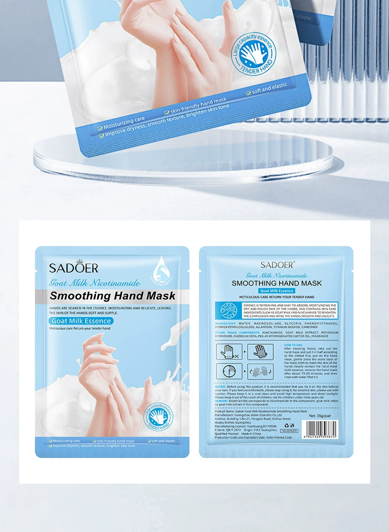 Goat Milk Foot Mask Peeling Feet Exfoliating Socks Crack Foot Mask