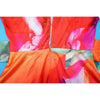 CM.YAYA Women Tie Dye Print Beach Sleeveless V-neck Sashes Sexy Party Club Playsuits Jumpsuit 2025 Summer One Piece Suit Rompers