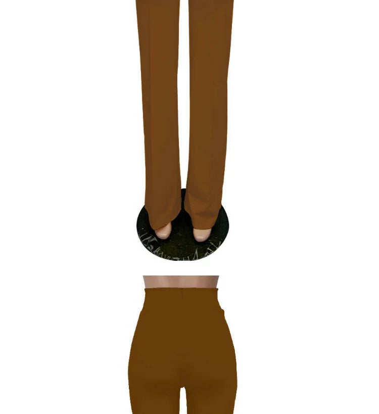 2022 Summer Women's Straight Leg Casual Women's Straight-Leg Pants