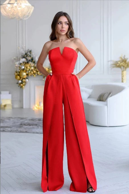 European and American Women's Clothing Slim Fit Bodysuit Tube Top