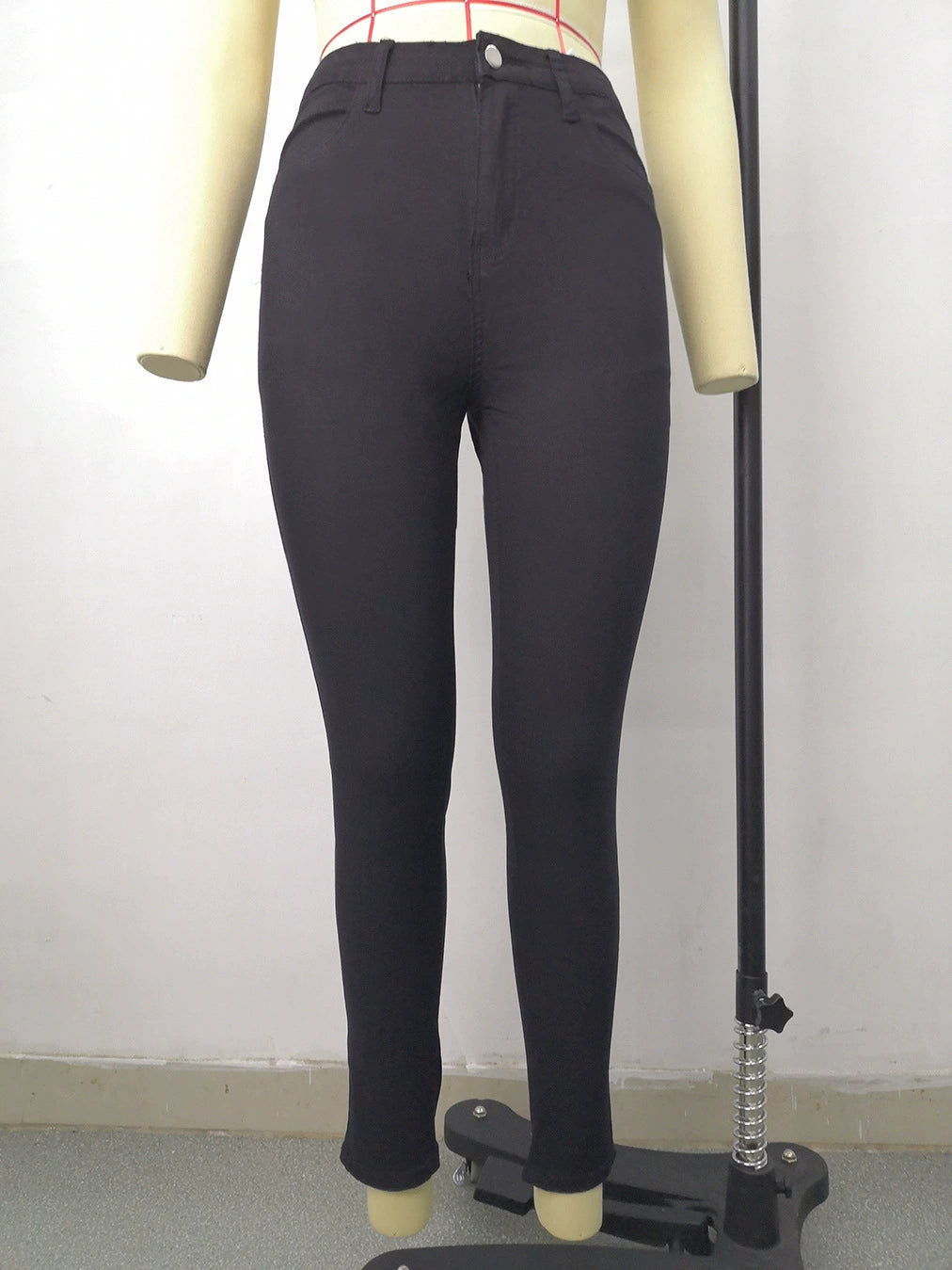 Jeans Large-Size Stretch Denim Skinny Pants