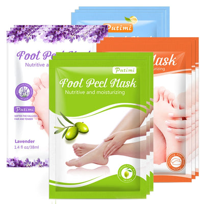 6packs Exfoliating Foot Mask Scrub Foot Care Feet Patches So