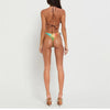 Weird Puss Hawaii Beach Vacation Style European and American Sexy Sexy Fashion Halter Bikini Suit Women