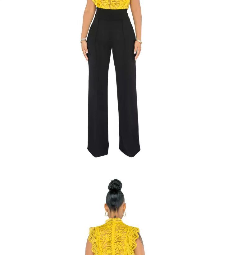 2022 Summer Women's Straight Leg Casual Women's Straight-Leg Pants